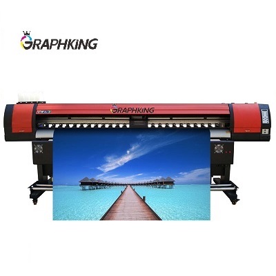 GraphKing 8ft 2.5m GK25S Eco Solvent Printer with XP600/DX500 printhead; Nigeria Warehouse