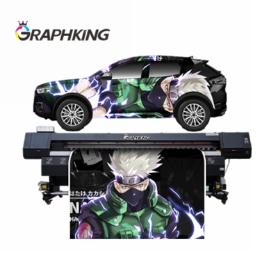 Graphking 10ft 3.2m GK32S Heavy Duty Large Format Printer M32S with double XP600/DX5/DX7 Print Head
